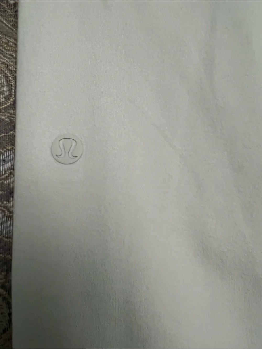 Lululemon Soft Jersey Classic-Fit Mid-Rise Jogger , Size 8, Mojave tan/Ivory
